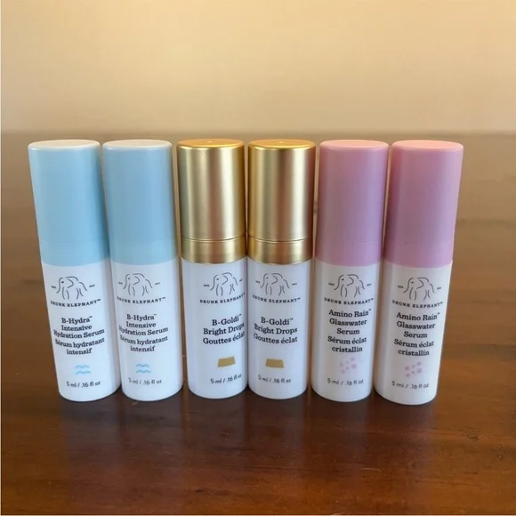 Drunk Elephant Serum Collection - Pink, Blue, Orange - Picture 5 of 11